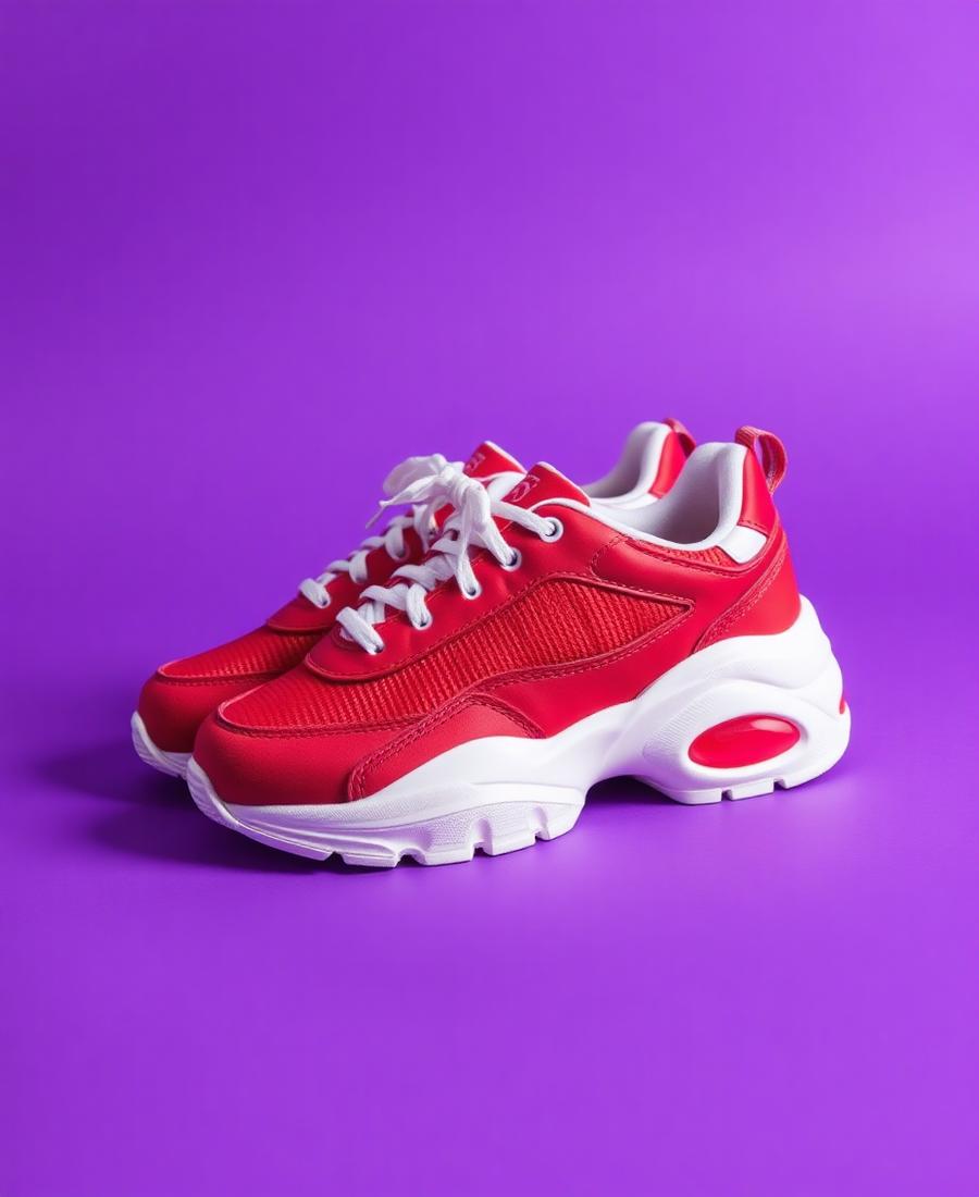 Retro Fire Sneaker