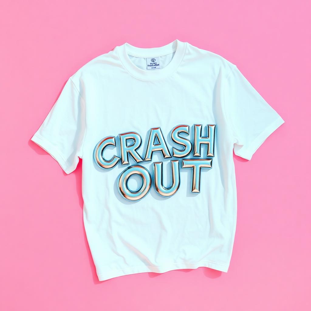Crash Out Chrome Tee